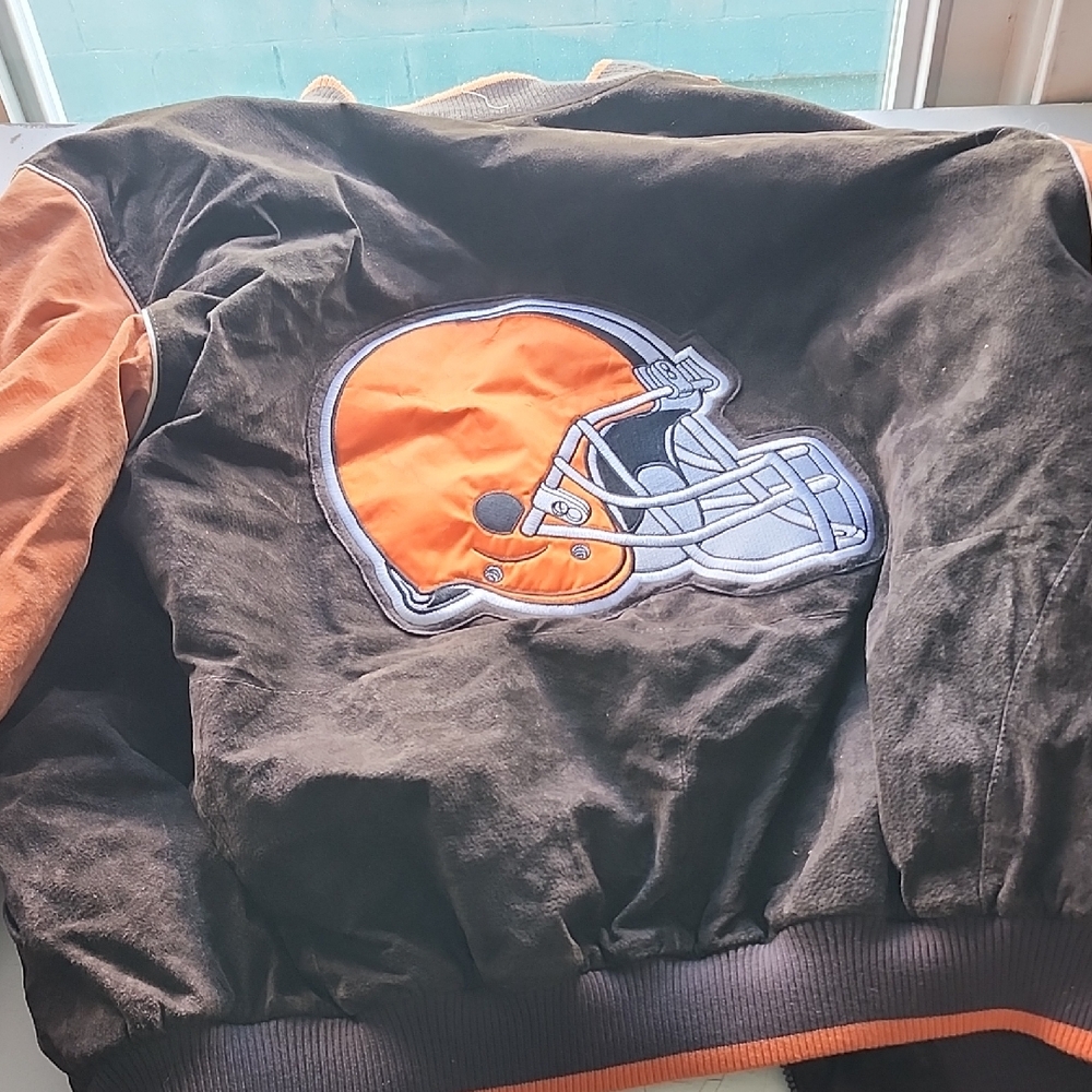 Cleavland BROWNS JACKET NFL LARGE